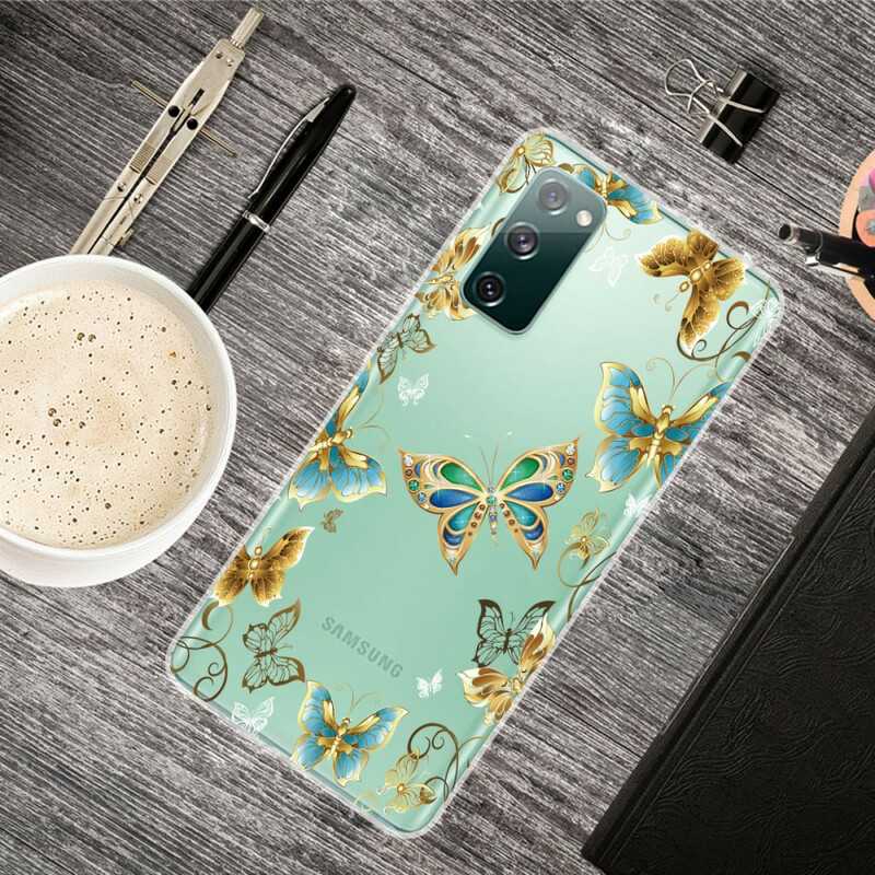 Coque Samsung Galaxy S20 FE Papillons Design