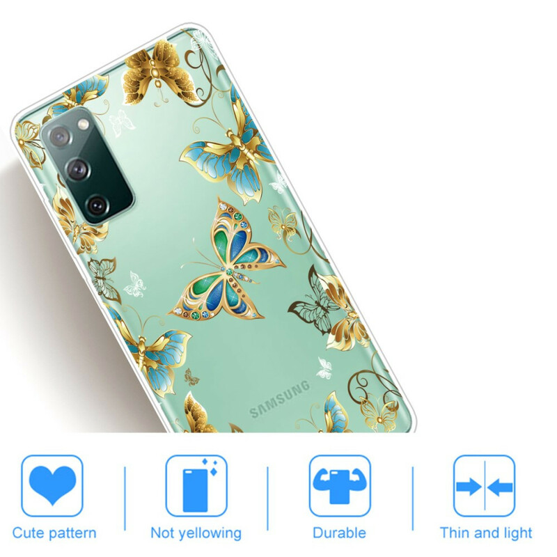 Coque Samsung Galaxy S20 FE Papillons Design
