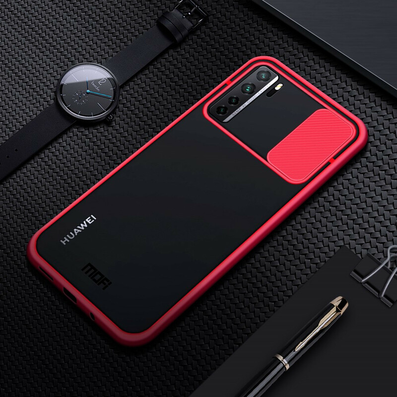 Coque Huawei P40 Lite 5G CamShield Rebords Colorés MOFI