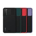 Coque Huawei P40 Lite 5G CamShield Rebords Colorés MOFI Coque Huawei P40 Lite 5G CamShield Rebords Colorés MOFI