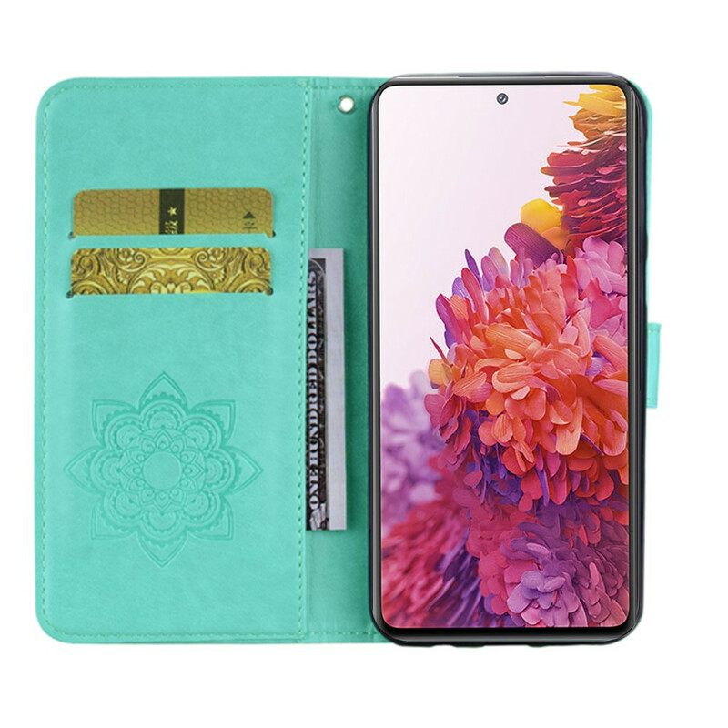 Housse Samsung Galaxy S20 FE Hibou Mandala et Breloque Housse Samsung Galaxy S20 FE Hibou Mandala et Breloque