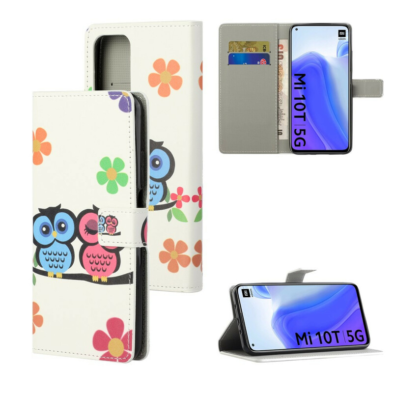 Housse Xiaomi Mi 10T / 10T Pro Couple de Hiboux Housse Xiaomi Mi 10T / 10T Pro Couple de Hiboux