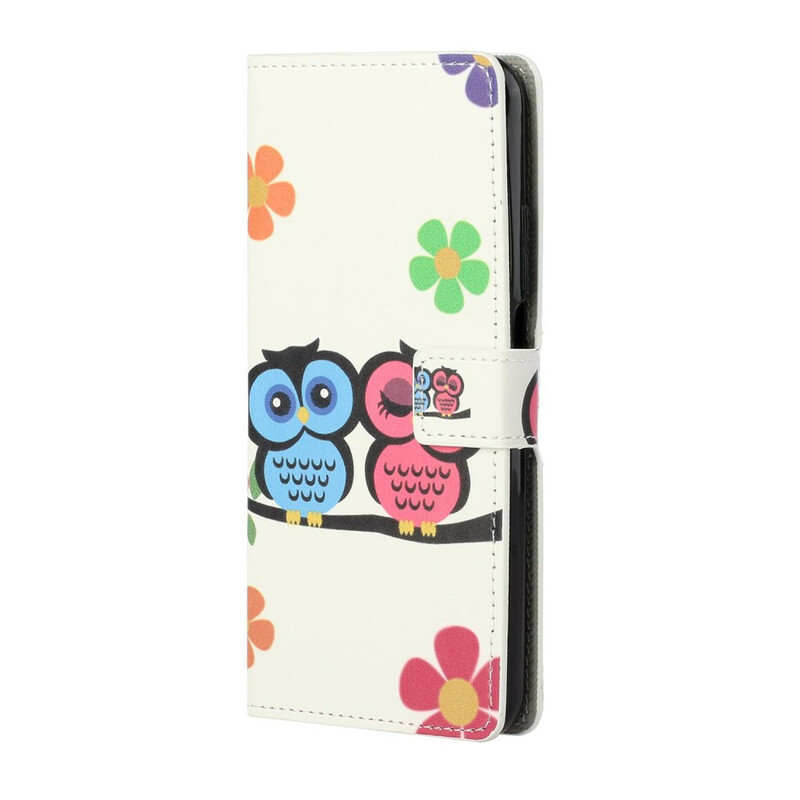 Housse Xiaomi Mi 10T / 10T Pro Couple de Hiboux Housse Xiaomi Mi 10T / 10T Pro Couple de Hiboux
