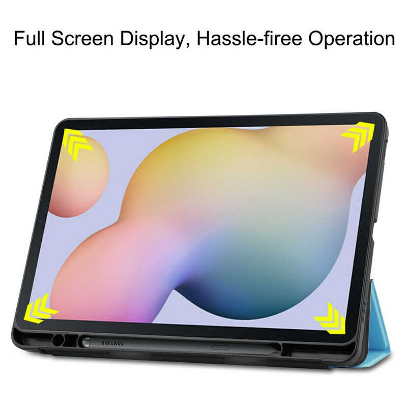 Smart Case Samsung Galaxy Tab S7 Trois Volets Porte-Stylet