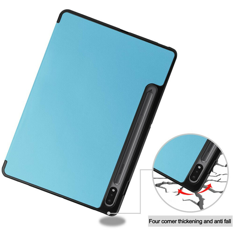 Smart Case Samsung Galaxy Tab S7 Trois Volets Porte-Stylet