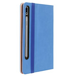 Étui Samsung Galaxy Tab S7 Plus Style Cuir avec Sangle Étui Samsung Galaxy Tab S7 Plus Style Cuir avec Sangle