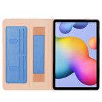 Étui Samsung Galaxy Tab S7 Plus Style Cuir avec Sangle Étui Samsung Galaxy Tab S7 Plus Style Cuir avec Sangle