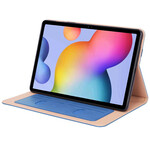 Étui Samsung Galaxy Tab S7 Plus Style Cuir avec Sangle Étui Samsung Galaxy Tab S7 Plus Style Cuir avec Sangle