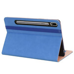 Étui Samsung Galaxy Tab S7 Plus Style Cuir avec Sangle Étui Samsung Galaxy Tab S7 Plus Style Cuir avec Sangle