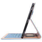 Étui Samsung Galaxy Tab S7 Plus Style Cuir avec Sangle Étui Samsung Galaxy Tab S7 Plus Style Cuir avec Sangle