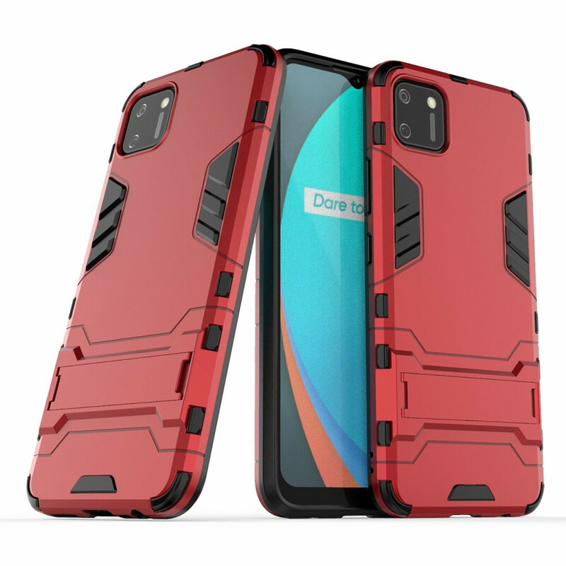 Coque Realme C11 Ultra Résistante Languette
