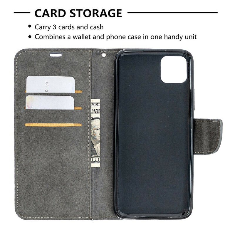 Housse Realme C11 Lisse Rabat Oblique