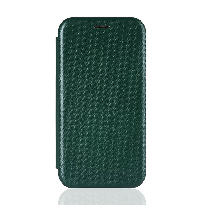 Flip Cover Samsung Galaxy A42 5G Fibre Carbone