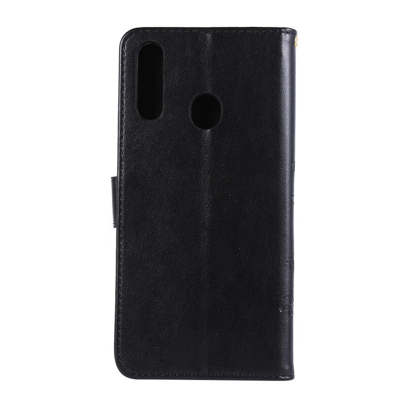 Housse Samsung Galaxy A20s Papillons et Fleurs