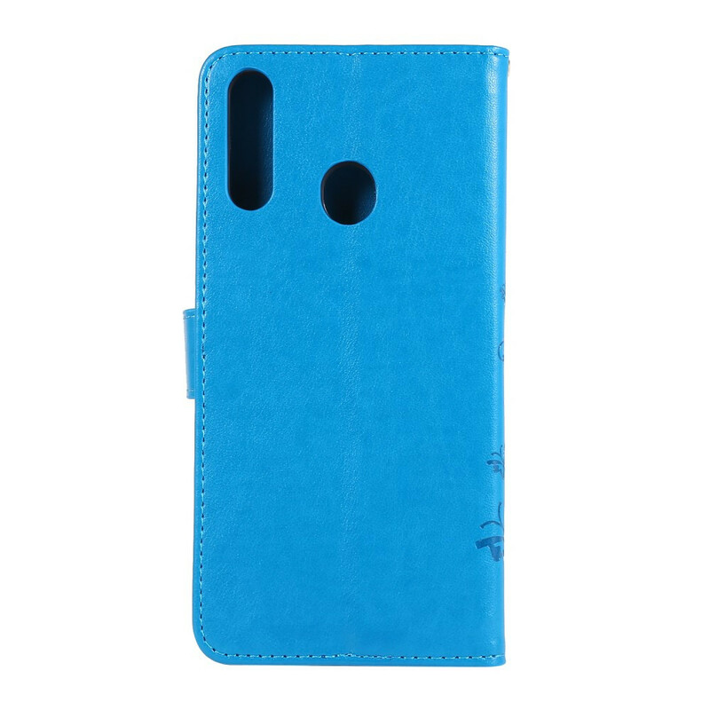 Housse Samsung Galaxy A20s Papillons et Fleurs Housse Samsung Galaxy A20s Papillons et Fleurs