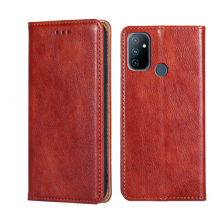 Flip Cover OnePlus Nord N100 Style Cuir Fin