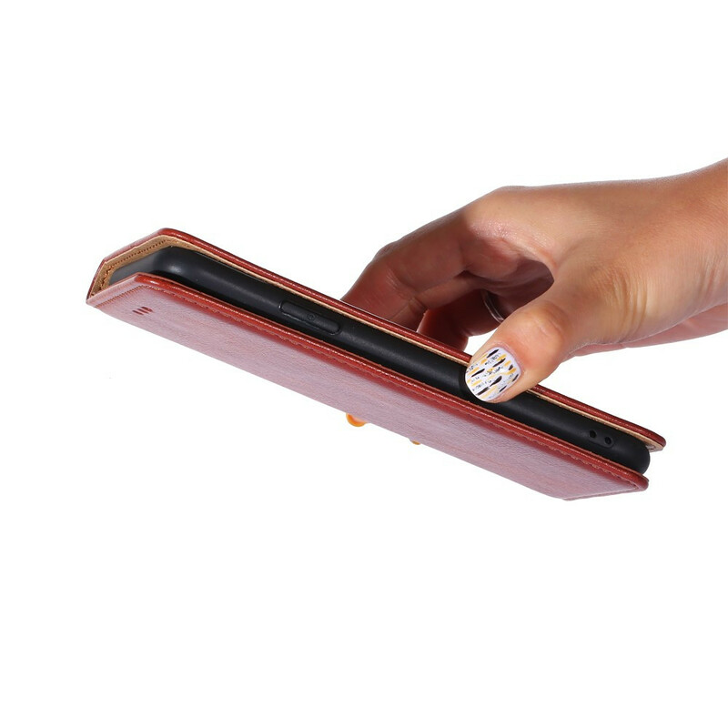 Flip Cover OnePlus Nord N100 Style Cuir Fin