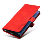 Flip Cover Samsung Galaxy Note 20 Ultra LC.IMEEKE Effet Cuir