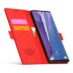 Flip Cover Samsung Galaxy Note 20 Ultra LC.IMEEKE Effet Cuir