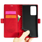 Flip Cover Samsung Galaxy Note 20 Ultra LC.IMEEKE Effet Cuir