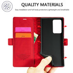 Flip Cover Samsung Galaxy Note 20 Ultra LC.IMEEKE Effet Cuir