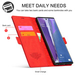 Flip Cover Samsung Galaxy Note 20 Ultra LC.IMEEKE Effet Cuir