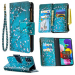 Housse Samsung Galaxy A51 Poche Zippée Arbre Housse Samsung Galaxy A51 Poche Zippée Arbre