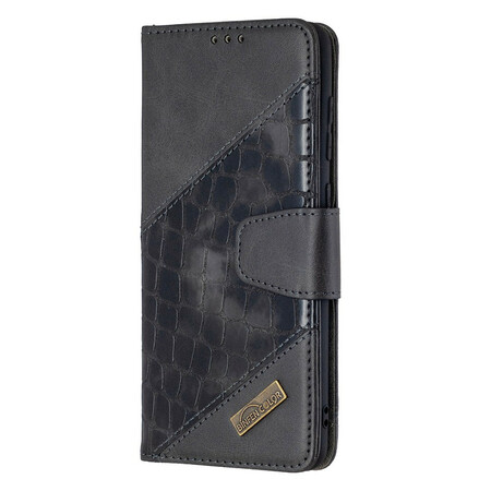 Housse Samsung Galaxy A31 Effet Peau de Crocodile Classique