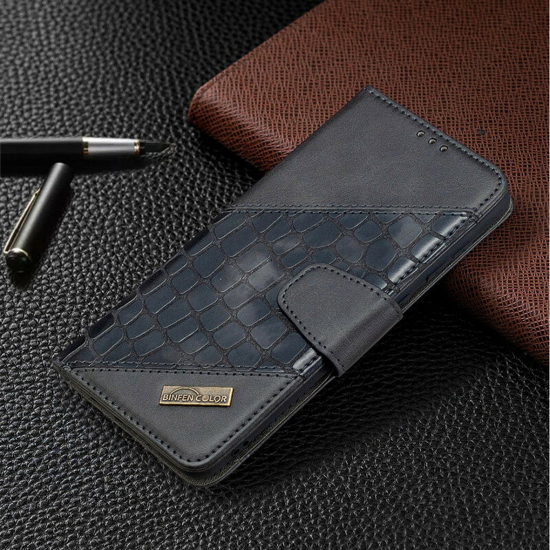 Housse Samsung Galaxy A31 Effet Peau de Crocodile Classique Housse Samsung Galaxy A31 Effet Peau de Crocodile Classique