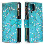 Housse Samsung Galaxy A12 Poche Zippée Arbre Housse Samsung Galaxy A12 Poche Zippée Arbre