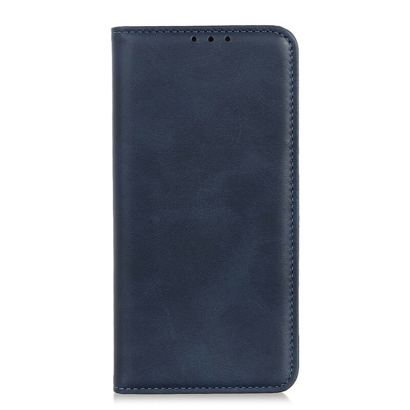 Flip Cover Samsung Galaxy A12 Cuir Fendu