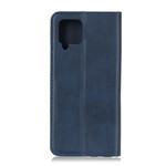 Flip Cover Samsung Galaxy A12 Cuir Fendu