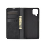 Flip Cover Samsung Galaxy A12 Effet Cuir Douceur Flip Cover Samsung Galaxy A12 Effet Cuir Douceur