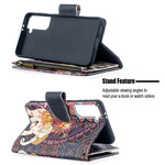 Housse Samsung Galaxy S21 5G Poche Zippée Éléphant Housse Samsung Galaxy S21 5G Poche Zippée Éléphant