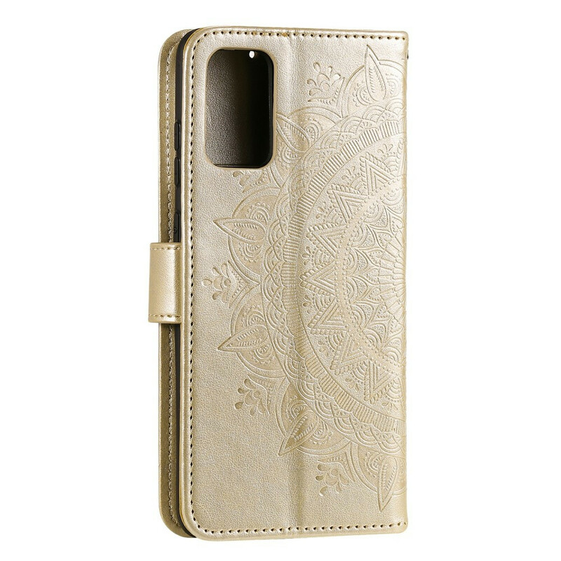 Housse Samsung Galaxy A02s Mandala Soleil Housse Samsung Galaxy A02s Mandala Soleil