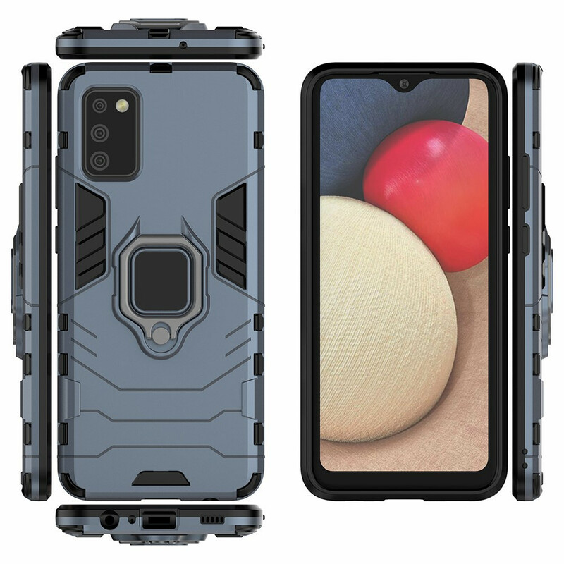 Coque Samsung Galaxy A02s Ring Résistante