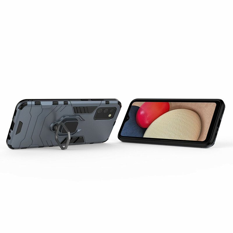 Coque Samsung Galaxy A02s Ring Résistante