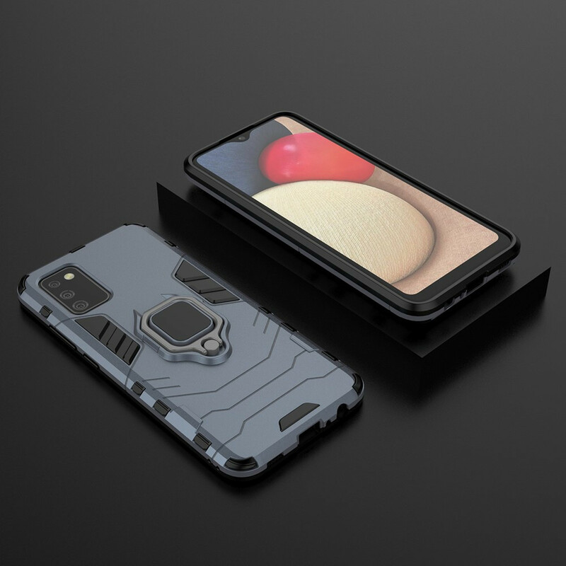 Coque Samsung Galaxy A02s Ring Résistante