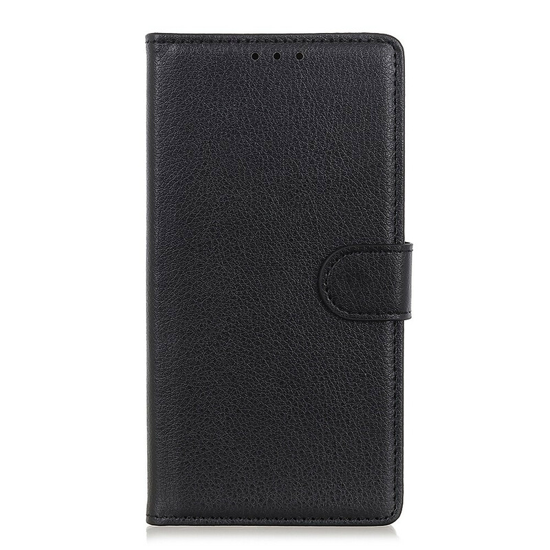 Housse Samsung Galaxy S21 5G Simili Cuir Litchi Traditionnel Housse Samsung Galaxy S21 5G Simili Cuir Litchi Traditionnel
