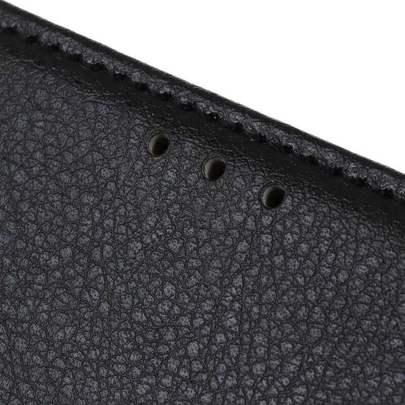 Housse Samsung Galaxy S21 5G Simili Cuir Litchi Traditionnel Housse Samsung Galaxy S21 5G Simili Cuir Litchi Traditionnel