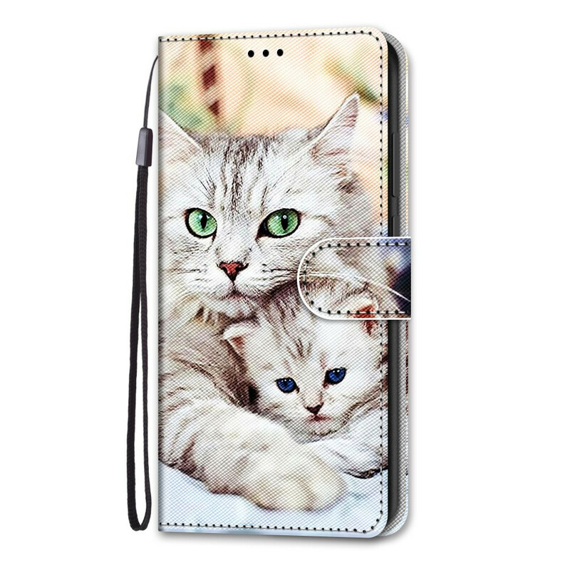Housse Samsung Galaxy S21 5G Famille de Chats Housse Samsung Galaxy S21 5G Famille de Chats