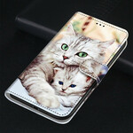 Housse Samsung Galaxy S21 5G Famille de Chats Housse Samsung Galaxy S21 5G Famille de Chats