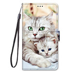 Housse Samsung Galaxy S21 5G Famille de Chats Housse Samsung Galaxy S21 5G Famille de Chats