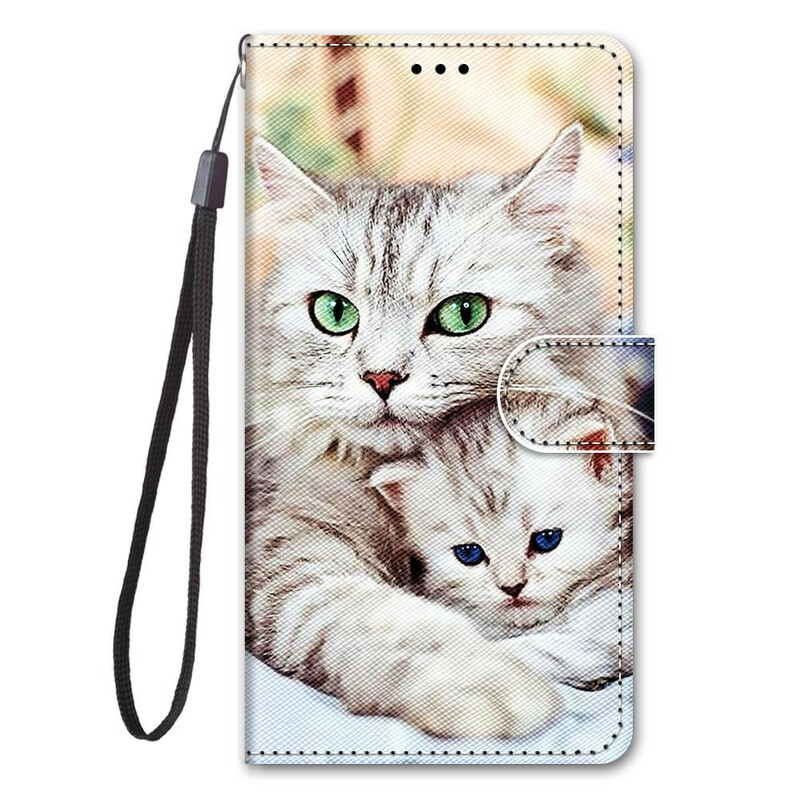 Housse Samsung Galaxy S21 5G Famille de Chats Housse Samsung Galaxy S21 5G Famille de Chats