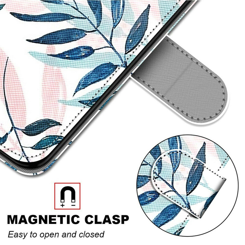 Housse Samsung Galaxy S21 5G Feuillage en Couleur Housse Samsung Galaxy S21 5G Feuillage en Couleur