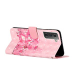 Housse Samsung Galaxy S21 5G Oursons Light Spots à Lanière Housse Samsung Galaxy S21 5G Oursons Light Spots à Lanière