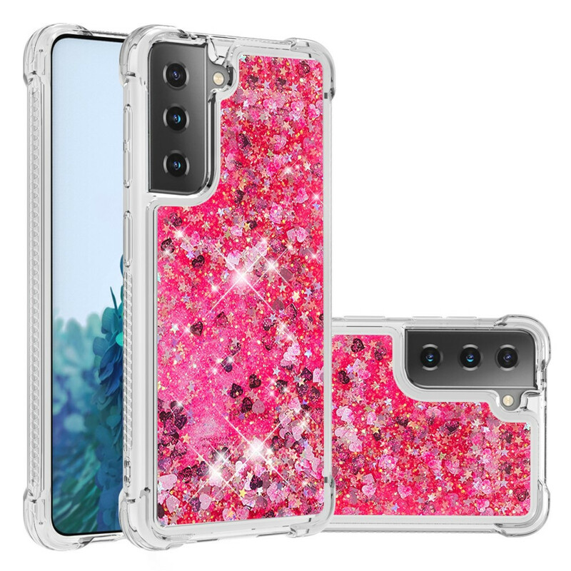 Coque Samsung Galaxy S21 5G Désires Paillettes Coque Samsung Galaxy S21 5G Désires Paillettes