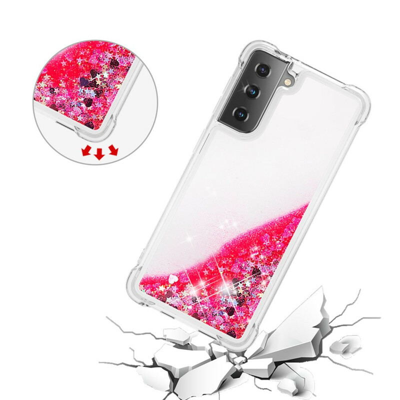 Coque Samsung Galaxy S21 5G Désires Paillettes Coque Samsung Galaxy S21 5G Désires Paillettes