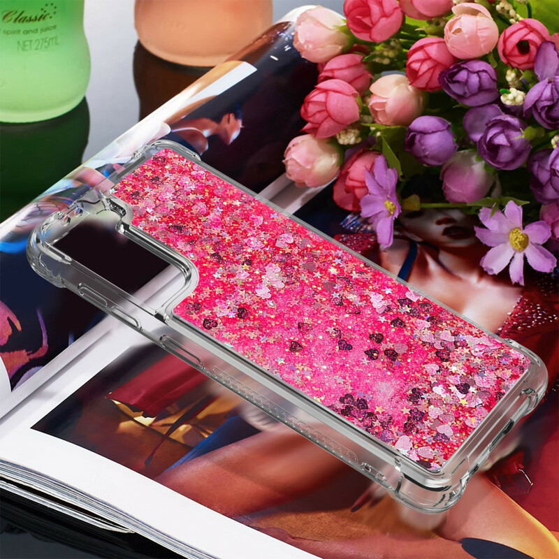 Coque Samsung Galaxy S21 5G Désires Paillettes Coque Samsung Galaxy S21 5G Désires Paillettes