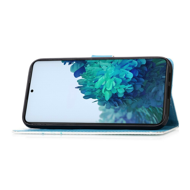 Housse Samsung Galaxy S21 5G Papillons Dorés Housse Samsung Galaxy S21 5G Papillons Dorés